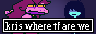 Deltarune meme where Susie asks Kris where the fuck they are